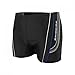 Badehose Herren Badehose Kurz Eng Sommer mit Tunnelzug Taschen Schwimm Schorts Strand Kontrast Sportlich Elastische Schnelltrocknende Badeshorts für Männer UV Schutz Swim Shorts Trunk Hose