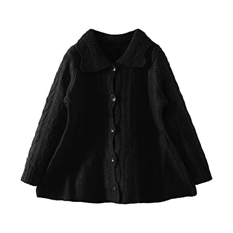 Mud Kingdom Girls Black Cardigan Sweater Cover