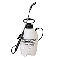 Chapin 16200 2-Gallon Made in USA Garden Pump Sprayer with Ergonomic Handle, Trigger Shut Off, Adjustable Cone Nozzle and in-Tank Filter, for Spraying Weeds, Insects, Fertilizers, Translucent White