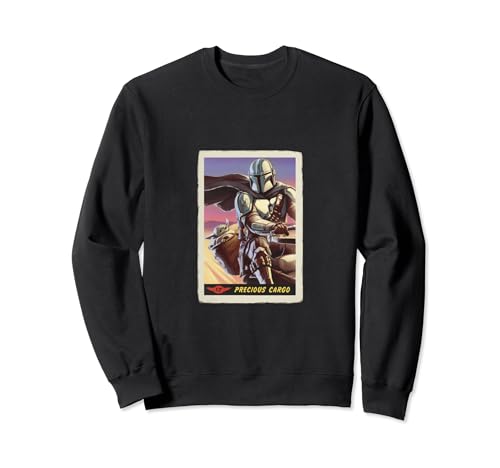 Sweat Star Wars The Mandalorian Precious Cargo en coton de qualité supérieure
