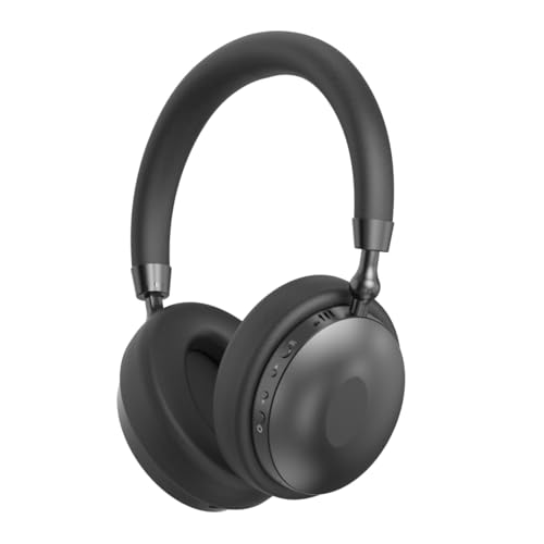 The Audio Session TAS230 Hybrid ANC Wireless Headphone with Metal Build, High-End Acoustic Hi-Fi Sound Performance, Wireless Over-Ear, 40H LONG ANC Playtime, for Travel Work PC Cellphone