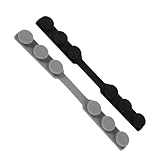 UTHCLO 12 Stück Teiliges Silikon Maskenverlängerungsriemen mit Haken Verstellbare Druck...