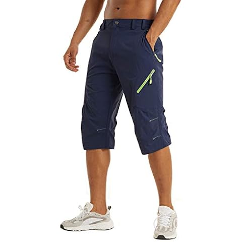 KEFITEVD Men's Quick Dry Hiking Shorts Cover