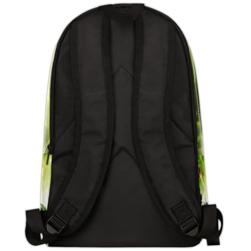 Sac à dos imprimé bambou TropicalLife avec compartiment ordinateur portable 17,4L - 3