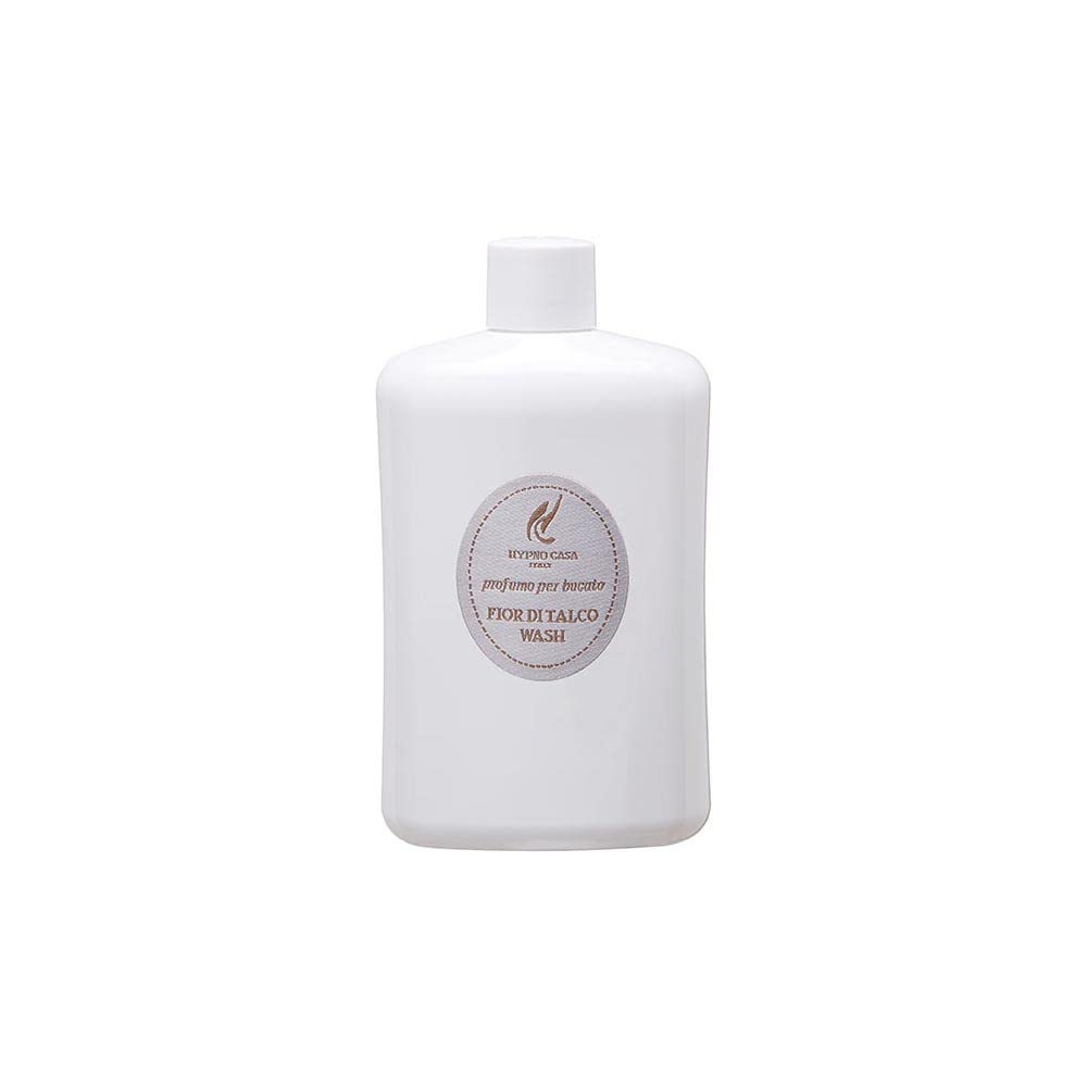 Hypno Casa - Perfume concentrado para colada flor de talco 400 ml, fabricado en Italia, para lavadora y a mano