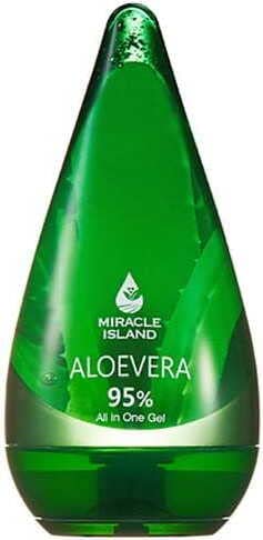 Aloe Gel Body Care 95% 250ml Miracle Island : Amazon.com.be: Beauty