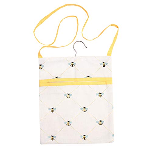 Dexam Bees Knees Wäscheklammerbeutel, Gelb, Mehrfarbig, Zum Aufhängen