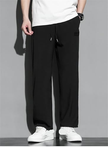 AeroStrides - Pull On Stretch Casual Pants, Men's Sweatpants Lightweight Workout Pants with Pockets for Hiking Camping4