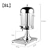 2.2 Gallon Drink Dispensers for Parties, Beverage Dispenser with Stand, Commercial Hot Cold Juice Dispenser with Ice Container and Stainless Steel Drip Trays for Beer, Water Lemonade