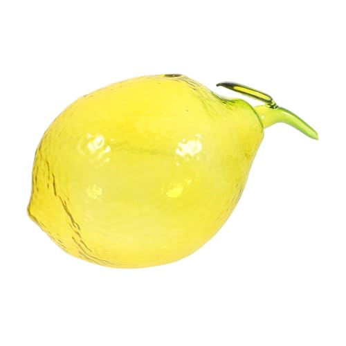 Hemobllo Unique Small Fruit Vase Glass Decor Flower Shape Vase Home Decor Elegant Centerpiece