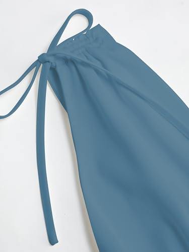 CIDER Maxi Dress Sleeveless Backless Ruffle V Neck High Waist Elegant Prom Dresses for Women Wedding Party Gowns2