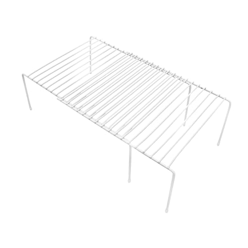 UKCOCO Estante Extensible de Hierro para Especias y Utensilios Organizador de Cocina Ajustable y Multiusos para Armarios y Encimeras Capacidad Color Beige