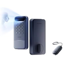 SwitchBot Lock Vision with Safety Alarm, 3D Face Recognition Smart Lock, Deadbolt Keyless Entry, WiFi No Hub Required, Matter Over WiFi, Works with Apple Home, Alexa, Google, IP65