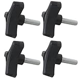 Welsdolk 481625-01 Three Arm Nut Knobs Lawn Mower Handle Knob for Scag Grass Catcher Cheetas Turf Tiger SCR42-25CH, SCZ48V-22FX, SCZ52V-23FX, SCZ61RD-31FX, SFW48-16BV, SFZ48-18FR