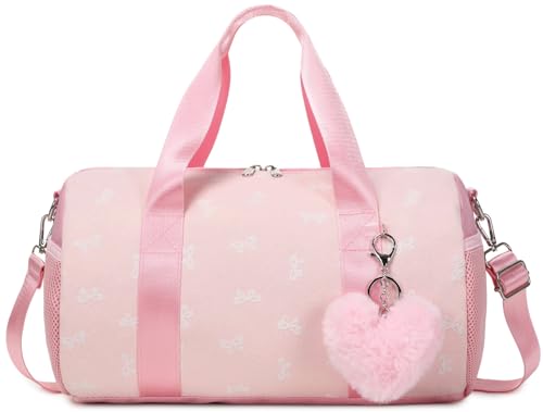 Schmetterling Tasche Mädchen Kinder Sporttasche Tanztasche Balletttasche Mädchen Ballett Tasche mit Nassfach