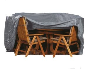 Preisvergleich Produktbild Schutzhülle für Gartentische Ø 124cm Comfort