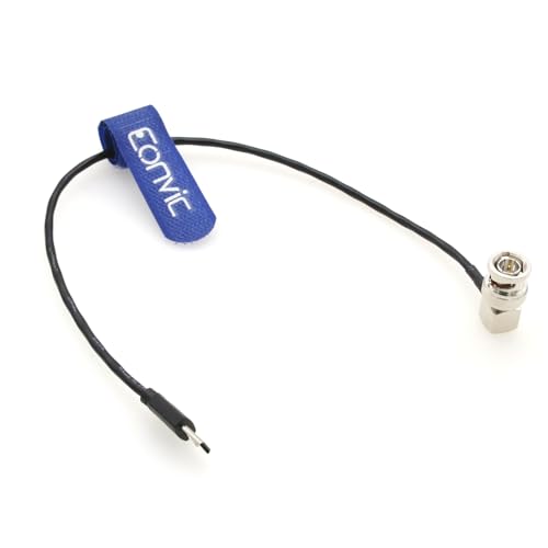 Eonvic ^CR[hP[u BNCIX Tentacle Sync Timecode Generator to Multi Micro USB Sonys FX3 FX3 FX30 Alpha 1 A1 A7S3 (50cm)