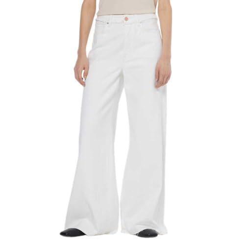 Scotch & Soda The Wave Wide Leg Jeans Faded White, 29W x 32L Mujeres