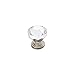 Amerock Traditional Classics Collection Cabinet Knob 1-1/4 in. Dia. 1-1/4 in. Satin Nickel 1 pk