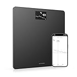 Withings Body - Wi-Fi Smart Scale Tracks BMI, Digital Weight Bathroom Scale, App Sync Via Bluetooth or Wi-Fi, Black
