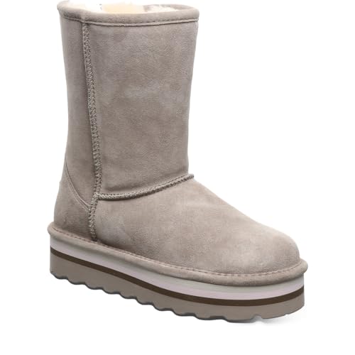 BEARPAW Womens Retro Elle Sheepskin Waterproof Winter Boots
