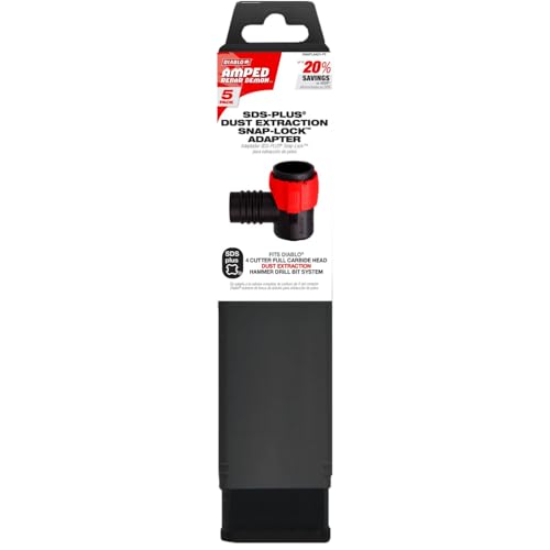 Adaptateur de foret Diablo DMAPLAAD1-P5 SDS-Plus Snap-Lock Amped - 2