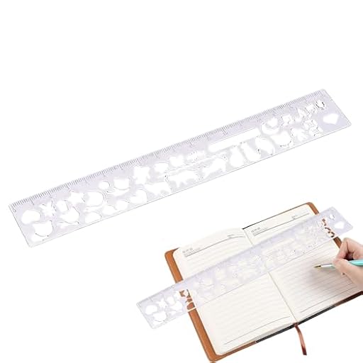 Tyinerc Plantillas para Agenda - Regla de Acero Inoxidable para Dibujo Técnico | Plantilla De Marcapáginas Para Dibujar,Para Dibujo, Scrapbooking, Escritura, Lettering, Cuaderno y Calendario | Ya disponible en tu tienda friki favorita! En mundofriki.es!