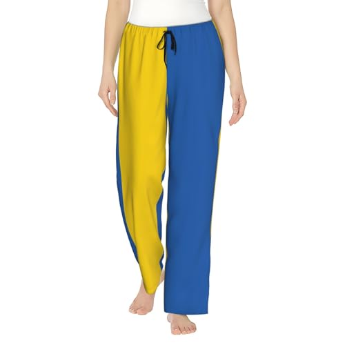 Pantalon de pyjama Ukraine femme confortable survêtement large