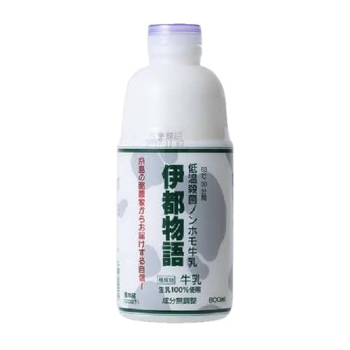 伊都物語 [低温殺菌] ノンホモ 牛乳 伊都物語 800ml × 4本