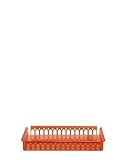 Kartell Piazza, Tablett, L 48 x W 37 cm, Terrakotta