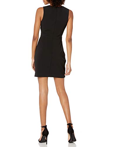 Parker Women's Winslet Sequin Crepe Combo Dress, Black Tiger, 6 #TOP1