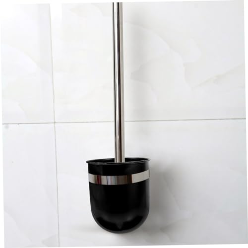 Image of Zerodeko 3pcs Plastic Toilet Brush Cup Holder Shape Bathroom Cleaning and Easy to Clean Keeps Toilet Area Odor Neat