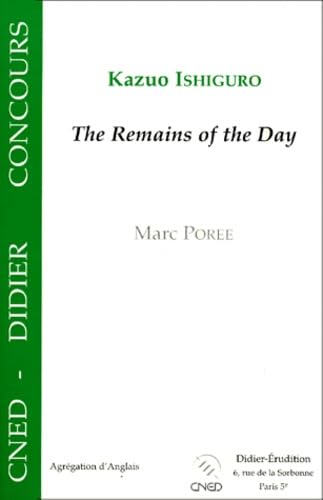 Kazuo Ishiguro, "The remains of the day" [French] 2864603756 Book Cover