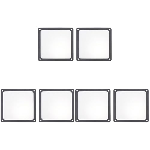 OSALADI 3sets Computer Fan Filter Pc Dustproof Mesh Mesh Pc Case Magnetic Frame Easy to Install Dustproof Screen 2pcs*3
