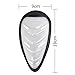 Aymzbd Crotch Protector for Taekwondo and Boxing Workouts, L 18cmx9cm