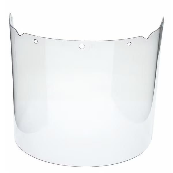 MOLLIFII Visor, Clear, Propionate, 17InW, 7-1/2InH, Mfr: 10115855-A