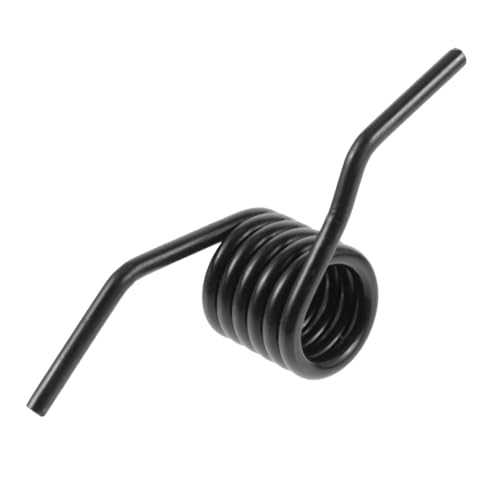 PartyKindom Resorte de Retorno para Gato Hidráulico Horizontal Resorte Reforzado de Acero Negro Accesorio de Repuesto para Manivela de Gato Hidráulico de Piso 3 Toneladas Uso Industrial