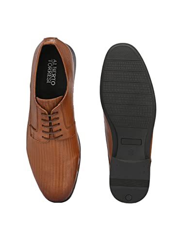 Image of ALBERTO TORRESI Class Up Your Look with These Stylish Lace-up Formal Shoes for Men Leather, Perfect for Any Occasions
