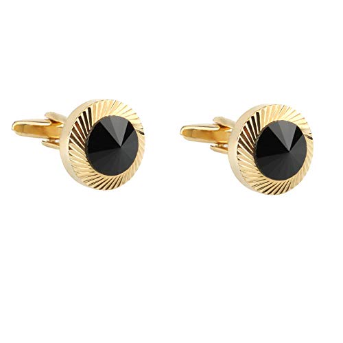 shunlidas Ornamenten Decoratie Accessoires Geschenken Mannen Manchetknopen Conisch Glas Manchetknopen - Image 3