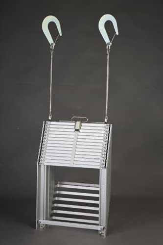 不二式　避難ばしごmini SOS BOX ステンレス ステンレスBOX折3～4号用 不二式避難はしご用BOX(折りたたみ