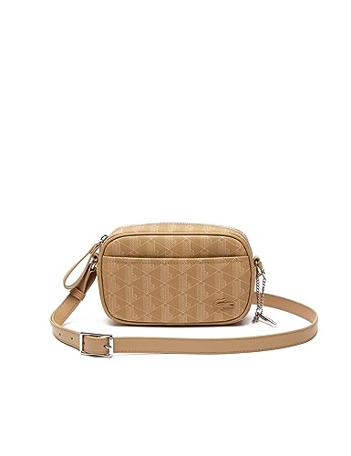 Lacoste NF4354DG, handväska för kvinnor, Wien beige, en storlek EU, Wienner beige