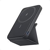 Anker Power Bank Magsafe 5000 mAh con Magsafe 622 Magnetico Senza Fili (MagGo), Powerbank Magnetico Pieghevole con USB-C per iPhone 17 Pro Max/Serie 16-12(Nero)