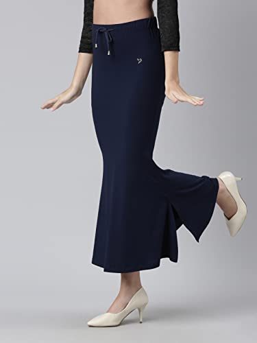 Image of TWIN BIRDS Saree Shapewear for Women | Super Soft Viscose Elastane Saree Petticoat Skirt | Stretchable & Comfortable SareeShaper