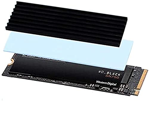 مبرد حراري من الالومنيوم لقرص صلب M.2 Nvme مع لوح حراري من ا...