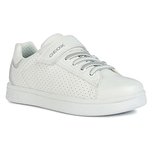 Geox Djrock 39 Sneakers, Boys, Big Kids, White, Size 4 #TOP4