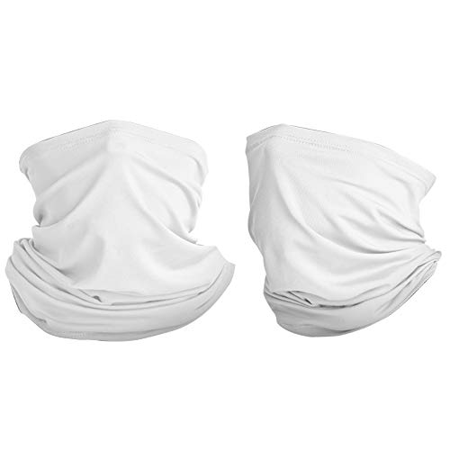 GREMAG Schlauchschal Schnelltrocknend Multifunktionstuch Atmungsaktiv Maske Gesichtstuch UV-Schutz Hals Gamasche Fahrrad Tuch Halstuch Kopftuch für Yoga Wandern Motorradfahren Klettern 2 Stück