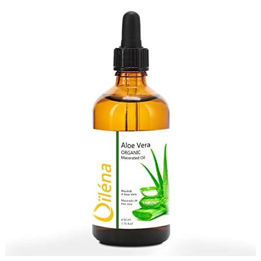 Aceite Macerado de Aloe Vera Puro · Aceite Corporal, Facial y Capilar de Aloe Vera · Aceite Natural para Masajes Corporales · Hidratante Aloe Vera · 50 ml