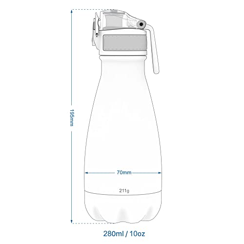 Ion8 Borraccia Termica Senza Perdite, Acciaio