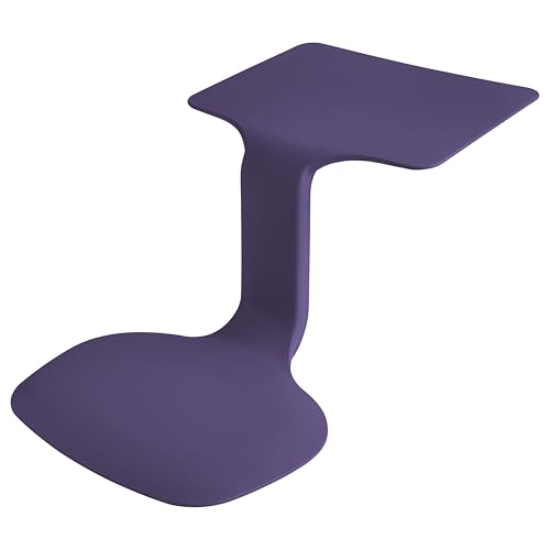 Image of ECR4Kids The Surf Portable Lap Desk, Flexible Seating, Eggplant
