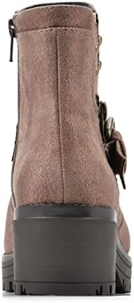 WHITE MOUNTAIN Shoes Women's Rufus Boot, Sand/Fabric, 6 M | Image 3